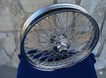 21X3.25" 80 Spoke 00-06 Front Wheel For Harley Fxst, Fxdwg, Softail, Wide Glide. Fixed Price $349.00.