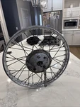 Bsa B50 Mx Jones Front Wheel Rim Hub Brake Plate 37-3795 WM1-20. Fixed Price $150.00.