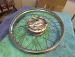 1977 Honda XL75 Front Wheel. Fixed Price $65.00.