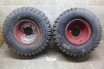 07-14 Polaris Outlaw 90 Oem Rear Back Wheels Rims 18" Tires 0450749-385. Fixed Price $135.95.