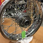 Revtech Chrome Rim 40-SPOKE Front Wheel 16 X 3.5 #10021. Fixed Price $350.00.