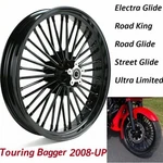 21X3.5 Fat Spoke Front Wheel For Harley Touring Street Glide Special Flhxs 08-25. Fixed Price $290.49.