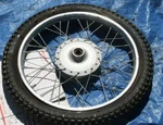 1971 Suzuki Ts 90 // Front Rim Hub Tire Flat. Fixed Price $122.68.