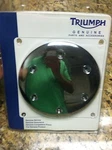 Triumph Thunderbird Chrome Clutch Cover 1600 1700 Embellisher Clamshell 1260633. Fixed Price $22.00.