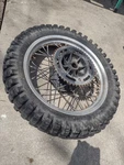 1987 Yamaha YZ490 Oem Rear Back Wheel Rim Hub. Fixed Price $225.00.