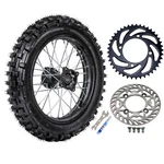 14" Rear Wheel Rim Tire 90/100-14+420 Spocket+disc Dirt Bike Apollo Yamaha 125CC. Fixed Price $158.17.