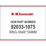 Kawasaki RING-SNAP,194MM 92033-1075 Oem New. Fixed Price $13.68.