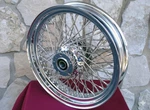 16X3.5" 80 Spoke Billet Hub Wheel Rear Harley Softail Heritage Touring Dyna 2000. Fixed Price $329.99.