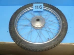 Honda 1977 CT125 Front Wheel #44601-116-670. Fixed Price $55.99.