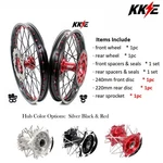 Kke Dirt Bike Wheels For Honda CR500R 96-01 CR125R 1995 Red Silver Gold Black. Fixed Price $649.00.