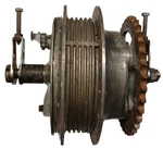78-81 Yamaha XS400 Rear Wheel Hub Brakes Axle Tensioners 2G5-W2531-00-38. Fixed Price $61.00.