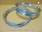 Kawasaki KX250 A4 A5 1978-1979 Front & Rear Steel Wheel Rim Set SA3214. Fixed Price $96.89.