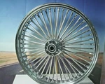 Harley Chrome Wheel Front Rim Fat Daddy 21X 2.15 50 Spoke Fxst 04225-1028S Y7. Fixed Price $699.00.