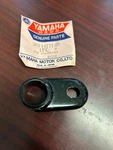 Nos Yamaha YZ125, SC500, MX100/125/175/250/360 Muffler Stay 363-14771-00. Fixed Price $17.00.