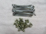 Suzuki New RM50 RM60 DR80 JR80 1978-2004 Rear Wheel Spokes 65320-46420 27-S 28-N. Fixed Price $21.72.