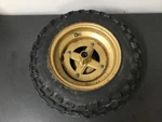 1986 Yamaha Front Rim Wheel Hub Tire 87 88 Oem. Fixed Price $175.00.