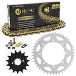Sprocket Chain Set For Kawasaki KLR650 15/43 Tooth 520 X-ring Front Rear Kit. Fixed Price $83.95.