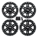 4PCS 12" Rocktrix RT101 Atv Wheels For Honda Sra Solid Rear Axle W/ 10X1.25 Nuts. Fixed Price $448.99.