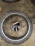 79-81 Yamaha DT-175, DT-125 Rear Wheel, 1W1-25311-00-98. Fixed Price $99.00.