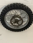 2005 Yamaha TTR125L Rear Wheel Rim Tire Hub 16". Fixed Price $259.99.