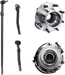 4WD Drw Front Wheel Hub + Drag Link Outer Tie Rod 2008-2010 Ford F-350 Sd. Fixed Price $491.95.