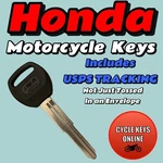 Honda Motorcycle Keys Cut By Codes 13132211-21323311. Fixed Price $11.99.