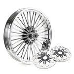 Touring 21X3.5 Fat Spoke Front Wheel Rotors For Harley Road Glide King 2008-2023. Fixed Price $559.61.