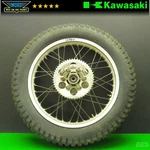 1975 Kawasaki Trial KT250 Rear Wheel Hub Rim Tire Sprocket Drum 42005-029-80 Oem. Fixed Price $147.06.