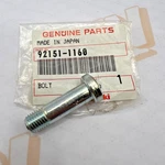 Nos Kawasaki Oem Bolt 2001-2002 AN110 2003-2011 AN112 2010 AX125 92151-1160. Fixed Price $11.50.
