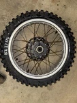 80-82 Yamaha YZ-125, YZ-100, IT-175 Rear Wheel, 3R3-25311-02-98. Fixed Price $75.00.