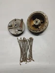 1976 Kawasaki KD100M Vintage Genuine Front Wheel Rim Drive Hub Center & Spokes. Fixed Price $18.99.