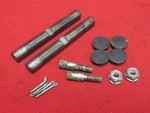 84 Honda Trx 200 Front Knuckle Kingpin Assembly Bolt Cover # 51222-950-000. Fixed Price $35.00.