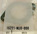 Nos Honda R. Insulator Plate 16221-MJ0-000 New Oem. Fixed Price $15.74.
