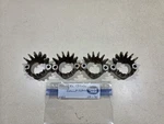 1982 Honda Exhaust Pipe Flange Joints Collars #625.1-50. Fixed Price $25.00.