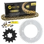 Sprocket Chain Set For Kawasaki KX65 13/47 Tooth 420 X-ring Front Rear Combo Kit. Fixed Price $61.95.