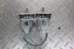 2007 Suzuki GZ250 Swingarm Chain Tensioner Adjustment Brackets 61410-12F00. Fixed Price $34.99.