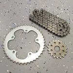 Front & Rear Sprocket Set W/did Chain 09-12 Triumph Bonneville. Fixed Price $88.10.