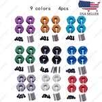4PCS 12MM Hex Wheel Hubs For 1:10 Rc Cars (5MM THICKNESS/5MM Bore) - 9 Colors. Fixed Price $6.98.