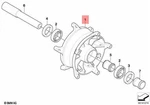 Genuine Bmw K25 0317 0460 0397 0390 Wheel Hub Silver Front 36318523919. Fixed Price $515.05.