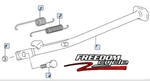 New Oem Suzuki 2000-2023 DRZ400SM Kickstand Side Kit 42310-29F00. Fixed Price $159.99.