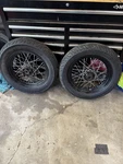 2012 Harley Softail Slim Wheels 25MM Axle Front Rear. Fixed Price $300.00.