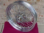 16X3" 40 Spoke Rear Wheel For Harley Sportster 1955-78. Fixed Price $1209.00.