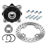 Front Wheel Hub & Bearing Brake Rotor Set For Polaris Ranger 900 800 500 Crew. Fixed Price $58.99.