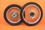 2001 96-04 XR250R Oem Front Rear Wheel Set Hub Rim Spokes 21/18 Tires **. Fixed Price $529.99.