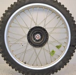Honda Xr 200R Front Wheel Rim Hub Tire 44601-KK0-770 1988-2002. Fixed Price $99.95.