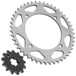 13T Front & 47T Rear Sprockets For Kawasaki KX65 2000-26 / 13144-0564 42041-1528. Fixed Price $38.00.