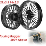 Fat Spoke Wheels Rims 21X3.5 16X5.5 For Harley Touring Road Glide Fltru 09-25. Fixed Price $594.99.