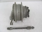 1974 Kawasaki 90CC G3SSD Rear Hub, Brake Panel Assembly, & Axle Oem #42005-006. Fixed Price $40.00.