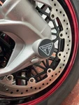 Triumph Rocket 3 & Gt Front Axle Nut Cap/finisher Multiple Colours Free Pp. Fixed Price $12.41.