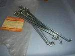 Nos Suzuki GT380 Sebring 1972-1977 Genuine Rear Spoke Set QTY10 65300-33810. Fixed Price $54.99.